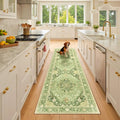 RELEANY Washable Area Rug, Runner 2'6"x8', Water Repellent, Pet Friendly by RELEANY