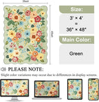 DUKINO 3x4 Rug, Non Slip Floral Washable Area Rug - Image 2