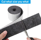 Shappy 2 Packs 120 x 2 x 0.12 Inch Felt Strips - Image 5
