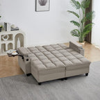 oaaktu Queen Size Sleeper Sofa Couch - Image 5