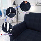 ZNSAYOTX 4 Piece Sofa Covers for Living Room Anti Slip Stretch Couch Covers for - Image 3