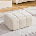 Large Boneless Ottoman, Upholstered Cloud Ottomans by CACFTII