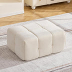 Large Boneless Ottoman, Upholstered Cloud Ottomans by CACFTII