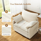 Vesgantti 40" Single Seat Sofa, Comfy Cloud Couch Deep Seat Upholstered Couch - Image 4