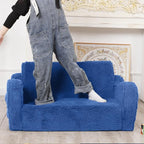 MOMCAYWEX Kids Sofa, 2-in-1 Flip-Out Foam Couch, Soft Play Lounge Chair - Image 5