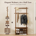 Hall Tree, 3-in-1 Entryway Bench - Image 4