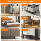 shouwuhho 9 Pack Furniture Risers Adjustable Bed Risers Heavy Duty Lifts Height - Image 6