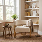 Barrel Accent Chair, Living Room Side Chair - Image 4