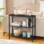 HOOBRO 29.5" Narrow Console Table, 3 Tier Entryway Table - Image 6