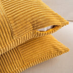 Fancy Homi 2 Packs Sunflower Yellow Spring Decorative Throw Pillow Covers 20x20 - Image 4