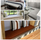 Custom Bay Window Cushion, Splash-Proof Window Seat Cushions Indoor, Customized - Image 3