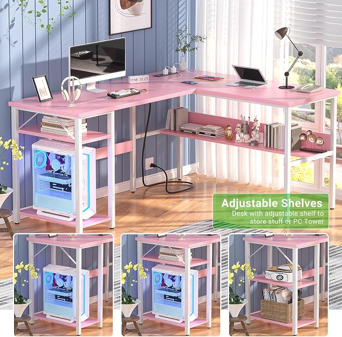 Unikito Reversible L Shaped Desk - Image 4