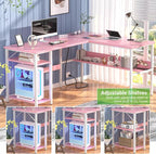 Unikito Reversible L Shaped Desk - Image 4