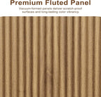 2-Piece Fluted Living Room Set Includes 31.5" Fluted Lift Top Coffee Table - Image 9