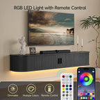 71" Floating TV Stand with Power Outlet - Image 8