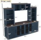 LUMISOL 4-Piece Entertainment Center Wall Unit - Image 3
