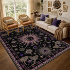 Vacuum-Friendly, 7x9 Washable Area Rug by meejou
