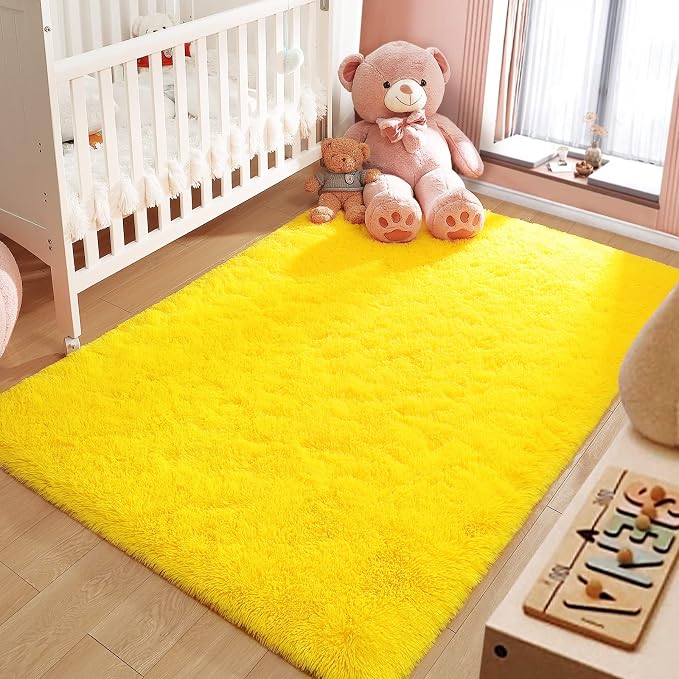 LOCHAS Area Rugs Fluffy Living Room Carpet - Image 6
