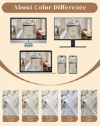 Madane Washable Runner Rugs 2x12 Long - Image 9