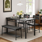 IRONCK Dining Table Set for 4, Kitchen Table - Image 4