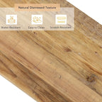 HOKYHOKY Reclaimed Solid Wood Console Table, Rectangular Couch Tables Behind - Image 8