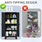 GAIOUS 61.02" Kitchen Pantry Cabinet, Pantry Storage Cabinet - Image 7