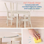 ECR4Kids Bentwood Table and Curved Back Chair Set, Kids Furniture - Image 5