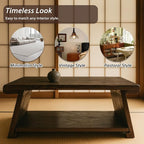 Japanese Low Floor Table Folding Coffee Tables - Image 4