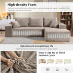 107.5" Cloud Sectional Couch - Image 6