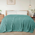 Exclusivo Mezcla Striped Twin Size Fleece Blanket by ExclusivoMezcla