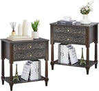 Nightstand, Farmhouse Bedside Table - Image 8