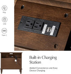 HULALA HOME Farmhouse End Table - Image 4