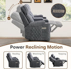 HAOMARKETS Power Reclining Loveseat Sofa Set of 2 - Image 3