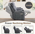 HAOMARKETS 3-Piece Recliner Sofa Set - Image 3