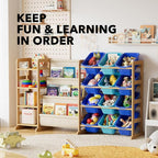 SpaceAid 3-in-1 Toy Storage Organizer - Image 5