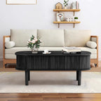 Fully Assembled Fluted Lift Top Coffee Table - Image 6
