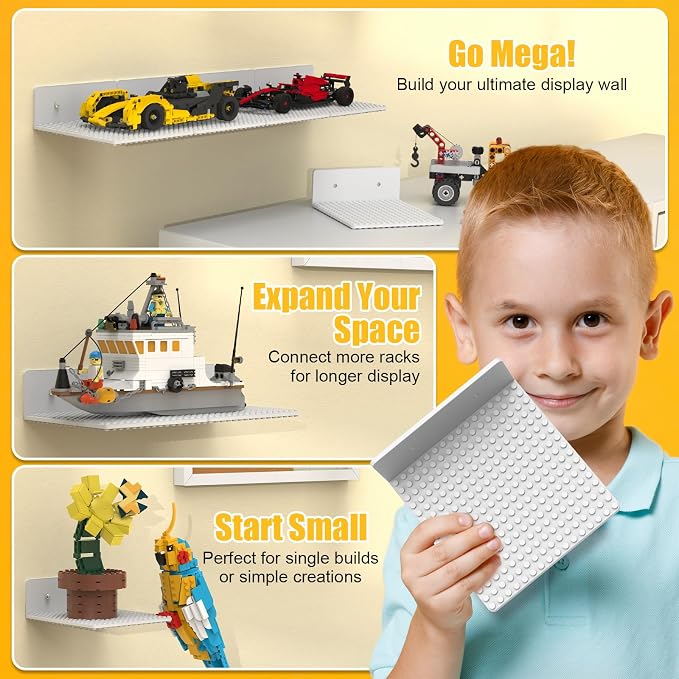 BlissBox 12-Pack Floating Shelves - Image 5