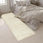 3x10 Washable Runner Rug：Modern Abstract Kitchen Soft Carpet Beige | - Image 5