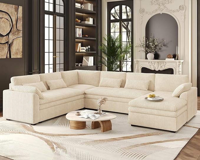 Belffin Large Modular Sectional Sofa by Belffin