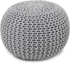 REDEARTH · Round Boho Pouf Ottoman - Image 4