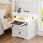 WOOVIVS Side Table with Gun Drawer - Image 9