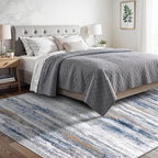 6x9 Area Rug for Living Room: Non-Slip Washable Rugs for Dining Room Bedroom - Image 2