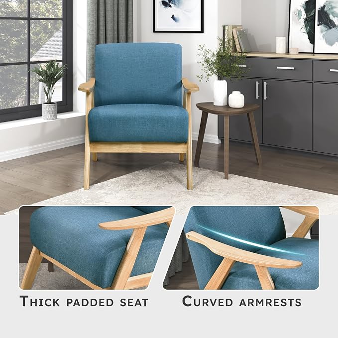 Lexicon Mid Century Modern Accent Chair - Image 3