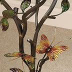Touch of Class Flight of The Butterfly Round Accent Table - Image 4