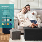BRIAN & DANY Small Ottoman - Image 7