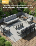 HDPE Patio Coffee Table, All-Weather Outdoor Coffee Table - Image 3