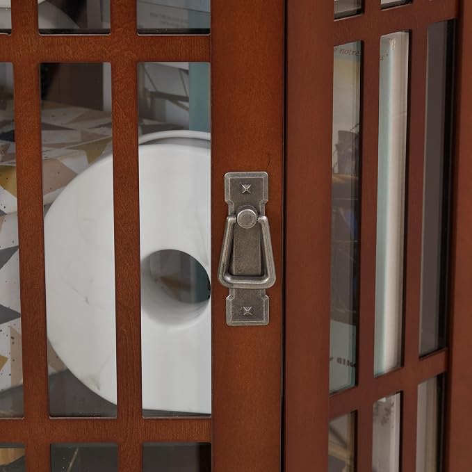 Glass Corner Display Cabinet - Image 7