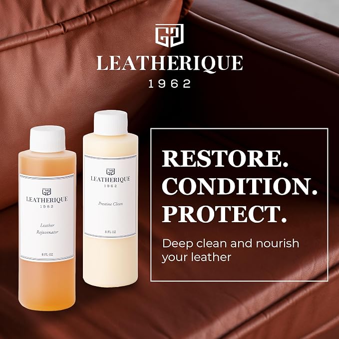 Leather Care & Preservation Set - 16 oz | Leatherique Rejuvenator Oil & - Image 4