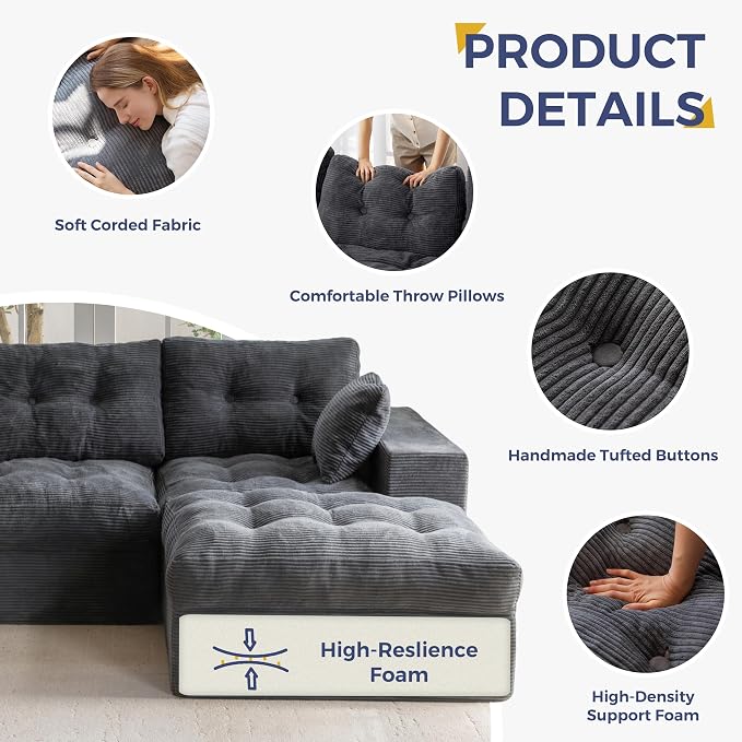 MAXYOYO Modular Sectional Sofa - Image 6