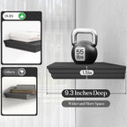 Fun Memories Floating Shelves 55 Inch Long, 9.3 Inch Deep Classic Crown Molding - Image 4